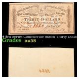 1864 3rd Series Confederate States Thirty Dollars
