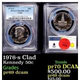 1977-s Proof Lincoln Cent 1c Grades GEM++ Proof De