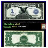 1917 $1 Large Size Legal Tender Note Grades Select