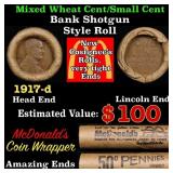 Lincoln Wheat Cent 1c Mixed Roll Orig Brandt McDon