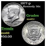 1977-p Kennedy Half Dollar 50c Grades GEM+ Unc