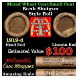 Lincoln Wheat Cent 1c Mixed Roll Orig Brandt McDon