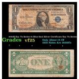 1935H Key To Series $1 Blue Seal Silver Certificat