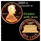 2007-s Proof Lincoln Cent 1c Grades GEM++ Proof De