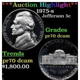 ***Auction Highlight*** 1975-s Proof Jefferson Nic