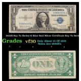 1935H Key To Series $1 Blue Seal Silver Certificat