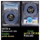1978-s Proof Roosevelt Dime 10c pr69 dcam PCGS