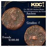 Ca. 330 AD Ancient Rome, Era of Constantine the Gr