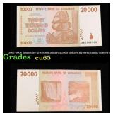 2007-2008 Zimbabwe (ZWR 3rd Dollar) 20,000 Dollars