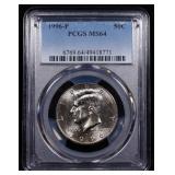 1996-p Kennedy Half Dollar 50c ms64 PCGS