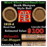 Lincoln Wheat Cent 1c Mixed Roll Orig Brandt McDon