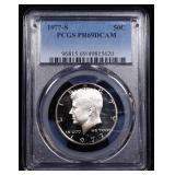 1977-s Clad Proof Kennedy Half Dollar 50c pr69 dca
