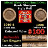 Small Cent Mixed Roll Orig Brandt McDonalds Wrappe