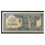 1942-1944 Malaysia (Japanese WWII Occupation) 10 D