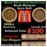 Lincoln Wheat Cent 1c Mixed Roll Orig Brandt McDon