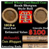 Lincoln Wheat Cent 1c Mixed Roll Orig Brandt McDon