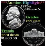 ***Auction Highlight*** 1975-s Proof Jefferson Nic