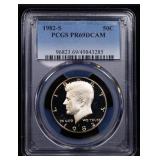 1982-s Proof Kennedy Half Dollar 50c pr69 dcam PCG