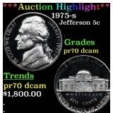 ***Auction Highlight*** 1975-s Proof Jefferson Nic