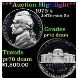 ***Auction Highlight*** 1975-s Proof Jefferson Nic