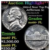 ***Auction Highlight*** 1964-d Jefferson Nickel Ne