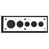 Capital Plastic Holder - 5 Slot US Proof Set Grade