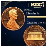 1978-s Proof Lincoln Cent 1c Grades GEM++ Proof De