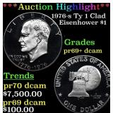 ***Auction Highlight*** 1976-s Ty 1 Clad Proof Eis