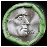 BU Shotgun Jefferson 5c roll, 2005-p 40 pcs US Min