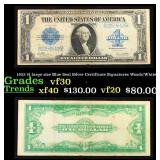 1923 $1 large size Blue Seal Silver Certificate Gr
