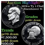 ***Auction Highlight*** 1976-s Ty 1 Clad Proof Eis