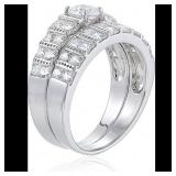 DECADENCE Sterling Silver 5.5mm Round Cut Cubic Zi