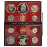 1974 United States Mint Proof Set 6 coins No Outer