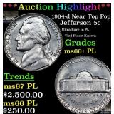***Auction Highlight*** 1964-d Jefferson Nickel Ne