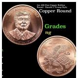 1oz .999 Fine Copper Bullion Round - Donald J Trum