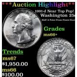 ***Auction Highlight*** 1991-d Washington Quarter