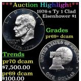 ***Auction Highlight*** 1976-s Ty 1 Clad Proof Eis