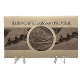 Persian Gulf Veterans National Medal bronze In Ori