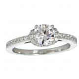 Decadence Sterling SIlver 6.5mm Round Ring Size 9