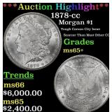 ***Major Highlight*** 1878-cc Morgan Dollar $1 ms6
