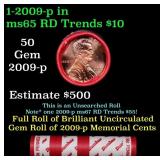 BU Shotgun Lincoln 1c roll, 2009-p Cabin 50 pcs Du