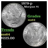 1879-p Morgan Dollar $1 Grades Choice Unc