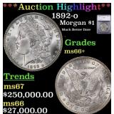 ***Major Highlight*** 1892-o Morgan Dollar $1 GEM+