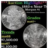 ***Major Highlight*** 1882-s Morgan Dollar Near To