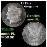1879-s Morgan Dollar $1 Grades Choice Unc PL