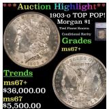 ***Major Highlight*** 1903-o Morgan Dollar TOP POP