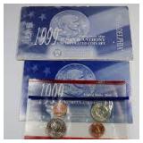 1999 Susan B Anthony Set in Original Government Pa