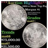 ***Major Highlight*** 1901-o Morgan Dollar Near To