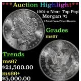 ***Major Highlight*** 1901-o Morgan Dollar Near To