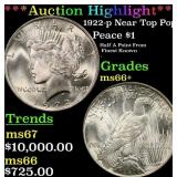***Major Highlight*** 1922-p Peace Dollar Near Top